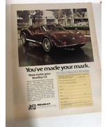 1976 Bradley GT Vintage Print Ad Advertisement pa21 - $7.91