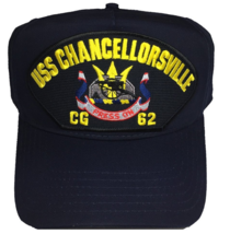 USS CHANCELLORSVILLE CG-62 HAT NAVY SHIP GUIDED MISSILE CRUISER TICONDER... - $22.99