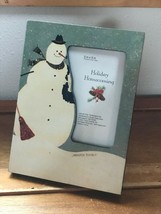 Warren Kimble Snowman Holiday Homecoming Picture Frame – 7 and 5/8th’s x 5.75 in - £9.02 GBP