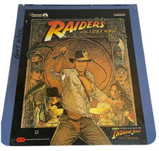 Vintage 1981 Raiders Of The Lost Ark RCA CED SelectaVision VideoDisc Great Art! - £6.73 GBP
