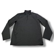 Calvin Klein Shirt Size Small Pullover Quarter Zip Up Mock Neck Activewe... - $34.56