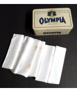 Olympia Brewing Co Beer 6 Pack of Mens Fine Handkerchiefs in Vtg Metal T... - £30.79 GBP