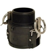 Apache 49030520 Part B Female Cam and Groove Adapter, Polypropylene, Bla... - $41.46 CAD