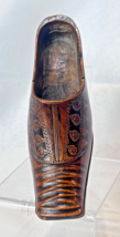Antique 18th Century Georgian Folk Art Hand Carved Wood Open Shoe Trinke... - £236.82 GBP