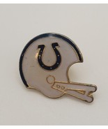 Vintage 1980s Indianapolis Colts NFL Helmet Shaped Lapel Hat Vest Pin Ti... - €16,90 EUR