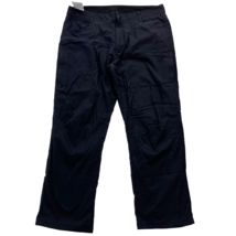 Orvis Men Fleece Lined Pants Black Size 38x30 - £15.08 GBP