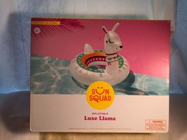 Sun Squad Inflatable Luxe Llama 3ft 9 1/4 Inches Long - £16.11 GBP