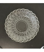 Vtg Pretzel Clear Coupe Soup Bowl Textured Indiana Glass 7 3/8” - $13.02 CAD