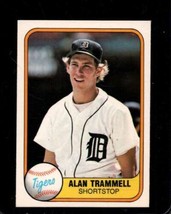 1981 Fleer #461 Alan Trammell Nmmt Tigers *X102336 - £2.69 GBP