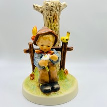 Hummel Figurine Candle Holder 678 &quot;She Loves Me Not&quot; Figurine 6.25&quot; Signed  - £52.01 GBP