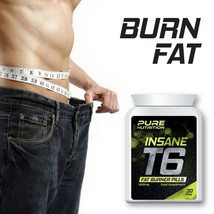 PURE NUTRITION T6 INSANE FAT BURNER PILL – EXTREME FAT BURNERS TABLETS - £26.64 GBP