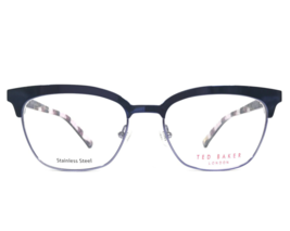 Ted Baker Eyeglasses Frames B246 BLU Purple Pink Cat Eye Full Rim 51-17-135 - £18.18 GBP