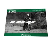 2016 Honda CRF50F Owners Manual Operators User Guide Dirtbike Crf 50 F Oem - £7.44 GBP