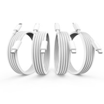 4 Pack USB C to USB C Charger Cable 10ft 60w, Long Type C to Type C Cord (White) - $13.54