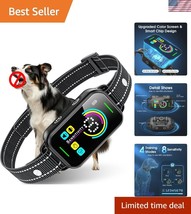 Adjustable Bark Collar with AI Recognition for Small to Large Dogs - Wat... - $60.00