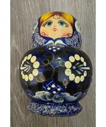 10 Pc Russian Nesting Doll Handpainted Hand signed Authentic - $1,425.51 MXN