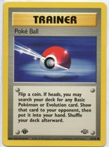 Pokemon Poke Ball 64/64 1st Edition Jungle Set 1999 WOTC - $9.99