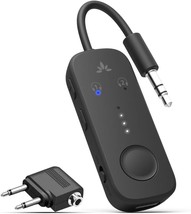 Avantree Relay - Premium Airplane Bluetooth 5.3 Adapter, Supports 2 Airp... - $44.99