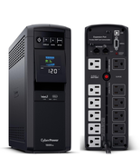 1000VA/800W Sinewave UPS Battery Backup and Surge Protector, 12 Outlets,... - $323.33