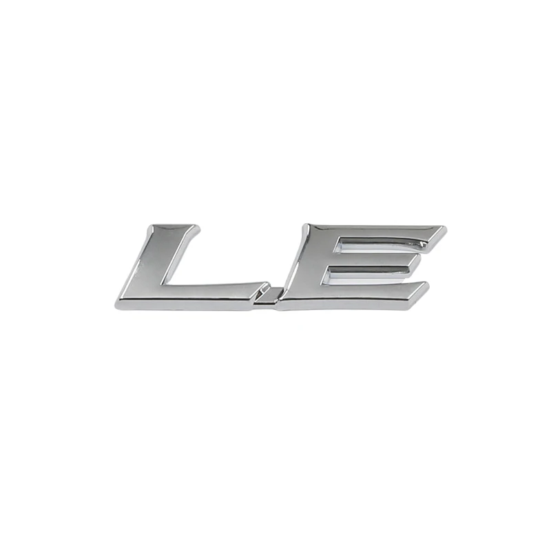 Car LE XLE XLS Trunk Boot Fender Logo Emblem Badge Decals Sticker For To... - £15.63 GBP