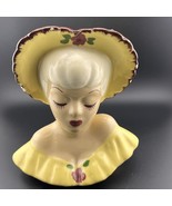 Vintage NAPCO Lady Head Planter Vase - $74.80