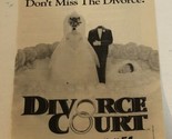 Divorce Court Tv Guide Print Ad TPA17 - £4.66 GBP