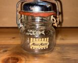 Moor Mans Pepper Shaker 1893 FP, Canning Jar with Wire Clasp - $8.90
