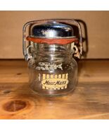Moor Mans Pepper Shaker 1893 FP, Canning Jar with Wire Clasp - $8.90