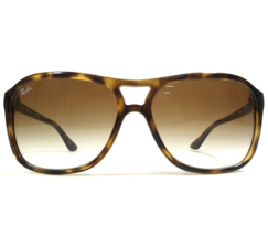 Ray-Ban Sunglasses RB4128 CATS 4000 710/51 Havana Aviators Brown Gradient Lenses - £74.39 GBP