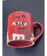 M &amp; M 2019 Frankford Candy LLC Ceramic Red Coffee Mug WANNA HEAR A JOKE?... - €19,75 EUR