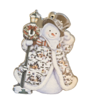 Holiday Acrylic Car Ornament, Backpack Access, Tree Decor-New - Snowman Lamppost - £10.21 GBP