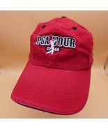 PGA Tour 1968 Hat Cap Ahead Golf Classic Cut Adjustable Red - $15.97