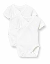 Petit Bateau Unisex Babies&#39; SHORT-SLEEVED Bodysuit - Set Of 2 Sizes NEWBORN-24 M - £29.10 GBP