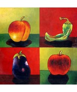 36x36 inches Fruit  stretched Oil Painting Canvas Art Wall Decor modern06D - $277.48 CAD