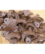 50 Cast Iron Open Here Wall Mounted Bottle Openers Rustic Beer Pop Bar K... - $1,117.08 MXN