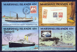 Marshall Islands 229a MNH  Ships Stamps on Stamps ZAYIX 0324-S0133 - £2.59 GBP