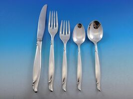 Sentimental by Oneida Sterling Silver Flatware Set For 8 Service 45 pcs Modern - €2.286,63 EUR