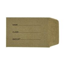 Just Stationery 70x105mm Money Envelope (Wallet of 100)  - $17.00