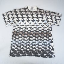 Vintage MC Escher All Over Print Art T-Shirt Andazia Mens Large Single S... - £92.95 GBP