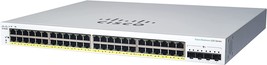 Cisco - CBS220-48T-4G - 48 Port Business Ethernet Smart Switch - £511.10 GBP