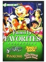 Family Favorites 4 Movies  Dvd  - £9.66 GBP
