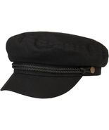 Brixton Hat Fiddler Cap Black  L ( 7.5) Men Women Classic Modern Hat Casual - €28,97 EUR