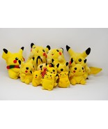Pokemon Pikachu Plushe Bundle (13 Pikachus Total, 2 move and make sound) Vintage - $200.00