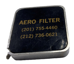 Barlow Measuring Tape Aero Filter NYC Advertising NJ 6&#39; Mini Standard Metric - £16.14 GBP