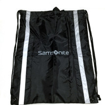 Samsonite Sackpack Gym Sports Bag Lightweight Drawstring Black Unisex 19... - £17.16 GBP