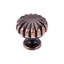 Top Knobs M1616 Somerset II Collection 1-1/4&quot; Melon Knob, Tuscan Bronze - $3.95