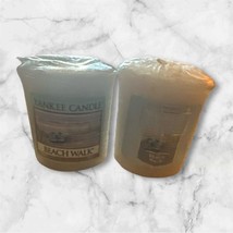 Lot 2 Yankee Candle Beach-Inspired Votives: BEACH WALK - $41.46 MXN