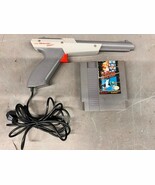 Vintage 1985 Nintendo Zapper Light Gun Bundled Super Mario Bros. Duck Hu... - €24,20 EUR