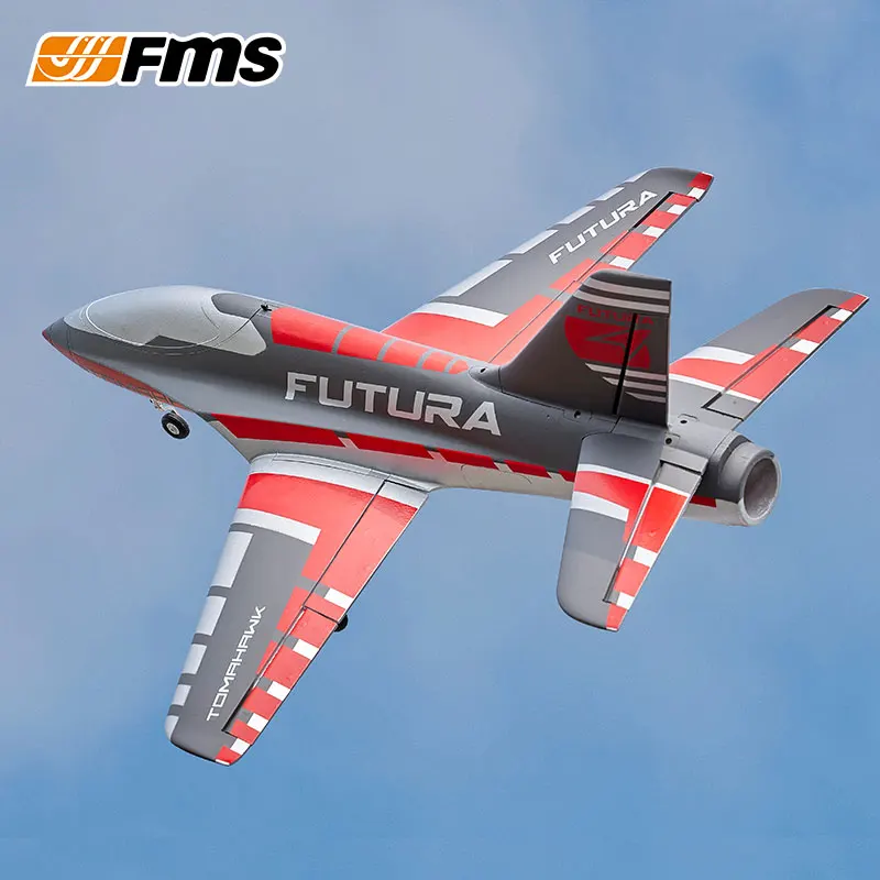 FMS RC Airplane 64mm Futura Tomahawk with Flaps Sport Trainer Ducted Fan EDF Jet - £304.08 GBP