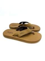 Flojos Men Hydro Thong Sandal / Flip Flop- TAN, US 10 , (USED) - £12.03 GBP